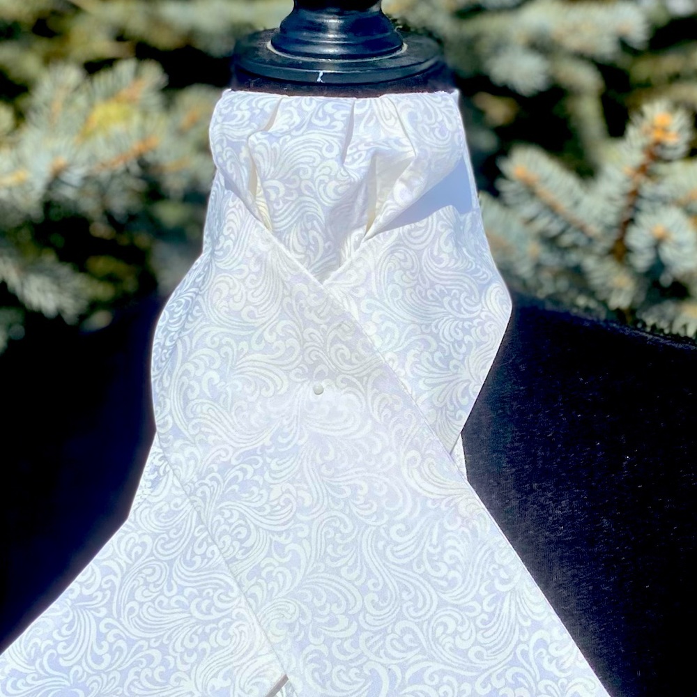 Pretied Equestrian Stock Tie